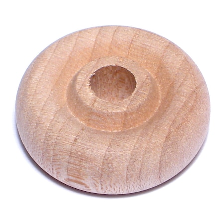Midwest Fastener 1" Birch Wood Wheels 10PK 08915